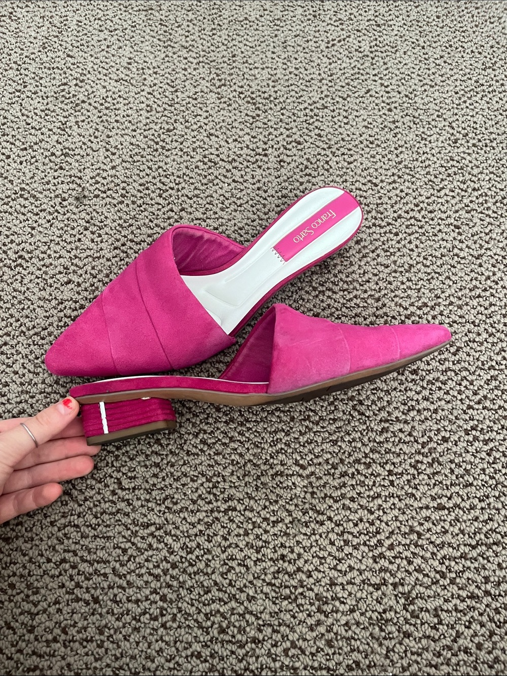 Franco starto pink mules - Picture 4 of 4
